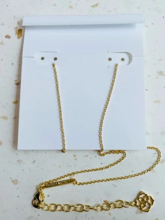 Kendra Scott Ari Heart Black Drusy Necklace - Picture 3 of 3